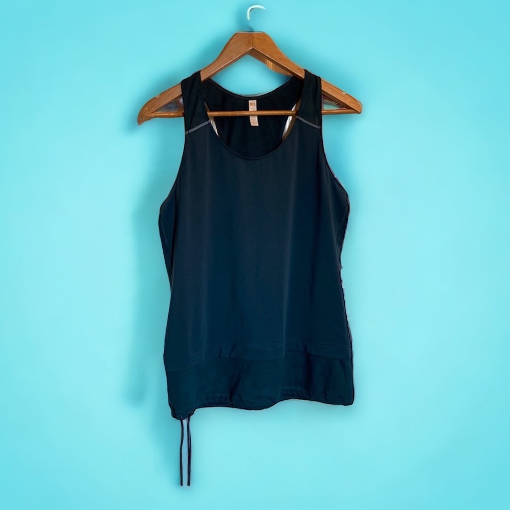 Lucy Tank Top with drawstring drop waist